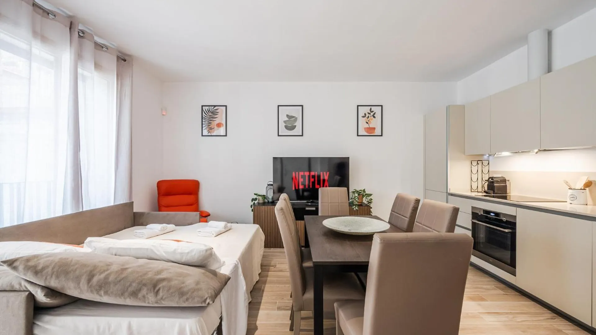 Moderno Appartamento Con Terrazza & Palestra Milano İtalya